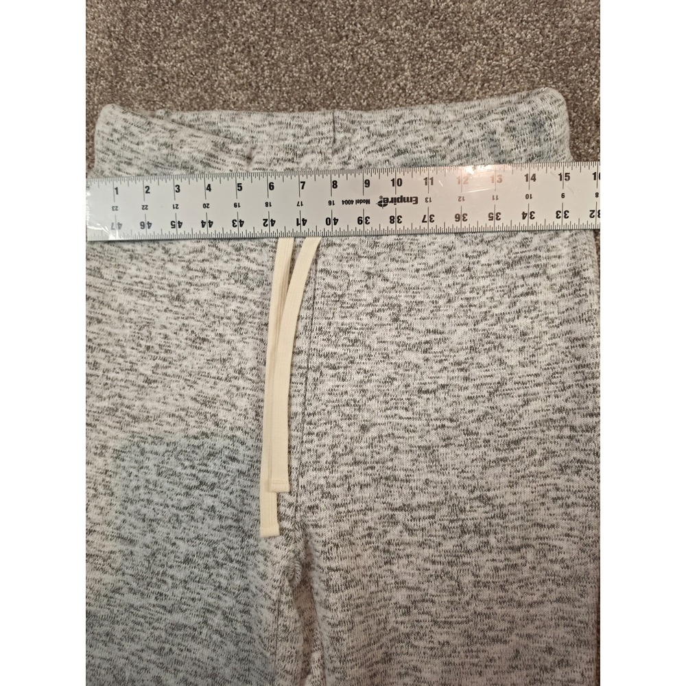 Thread & Supply Womens Marled Grey Knit Joggers Fleece Lined Sweatpants Small - Picture 8 of 10